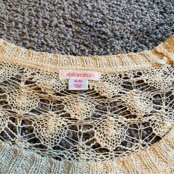High-Low Thin Lace Sweater - Picture 4 of 6